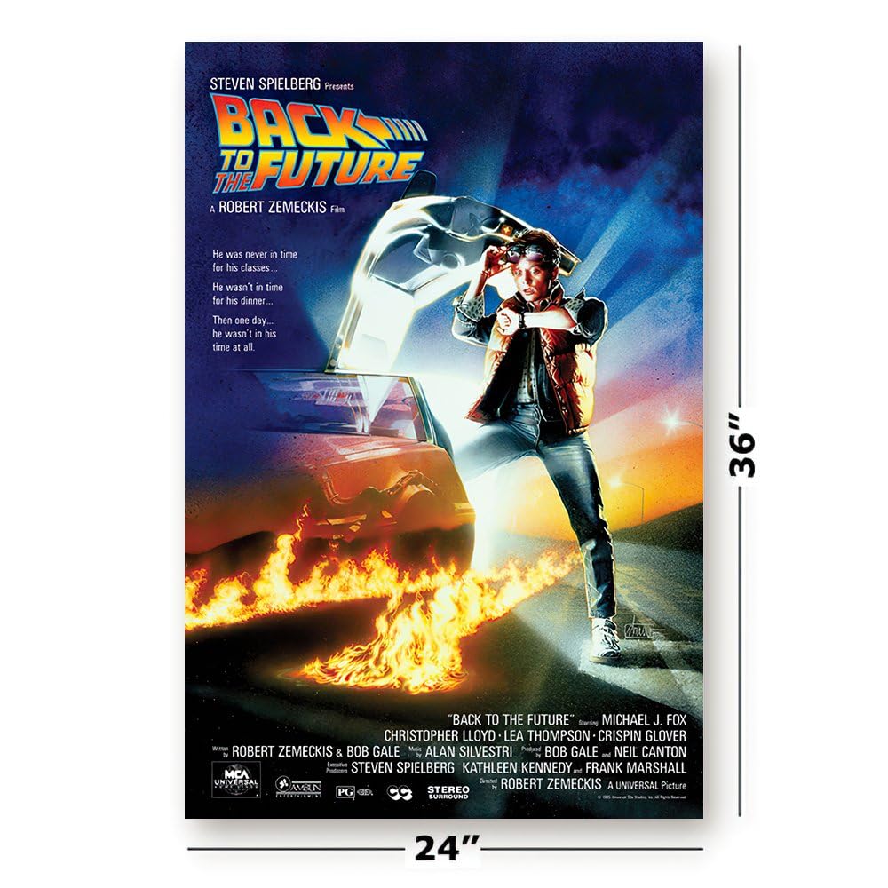 Amazon.com: Back to the Future - Movie Poster/Print (Regular Style