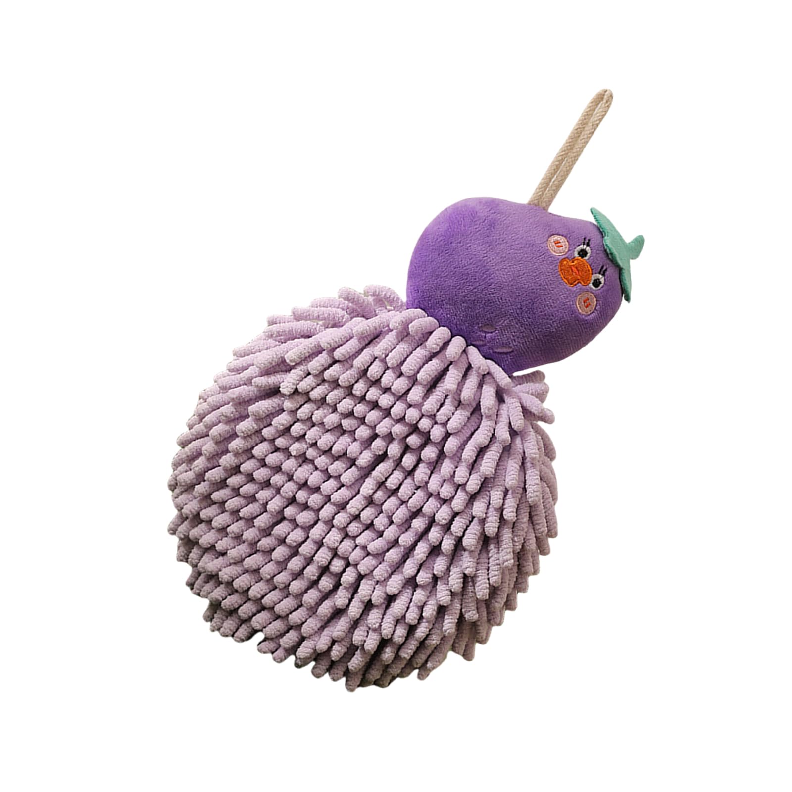 Snorvixre Chenilles Hand Towel Wipe Balls Quick Drying Absorbent Microfiber Handball with Hanging Loopes for Kitchen Bathroom Quick Dry Towels