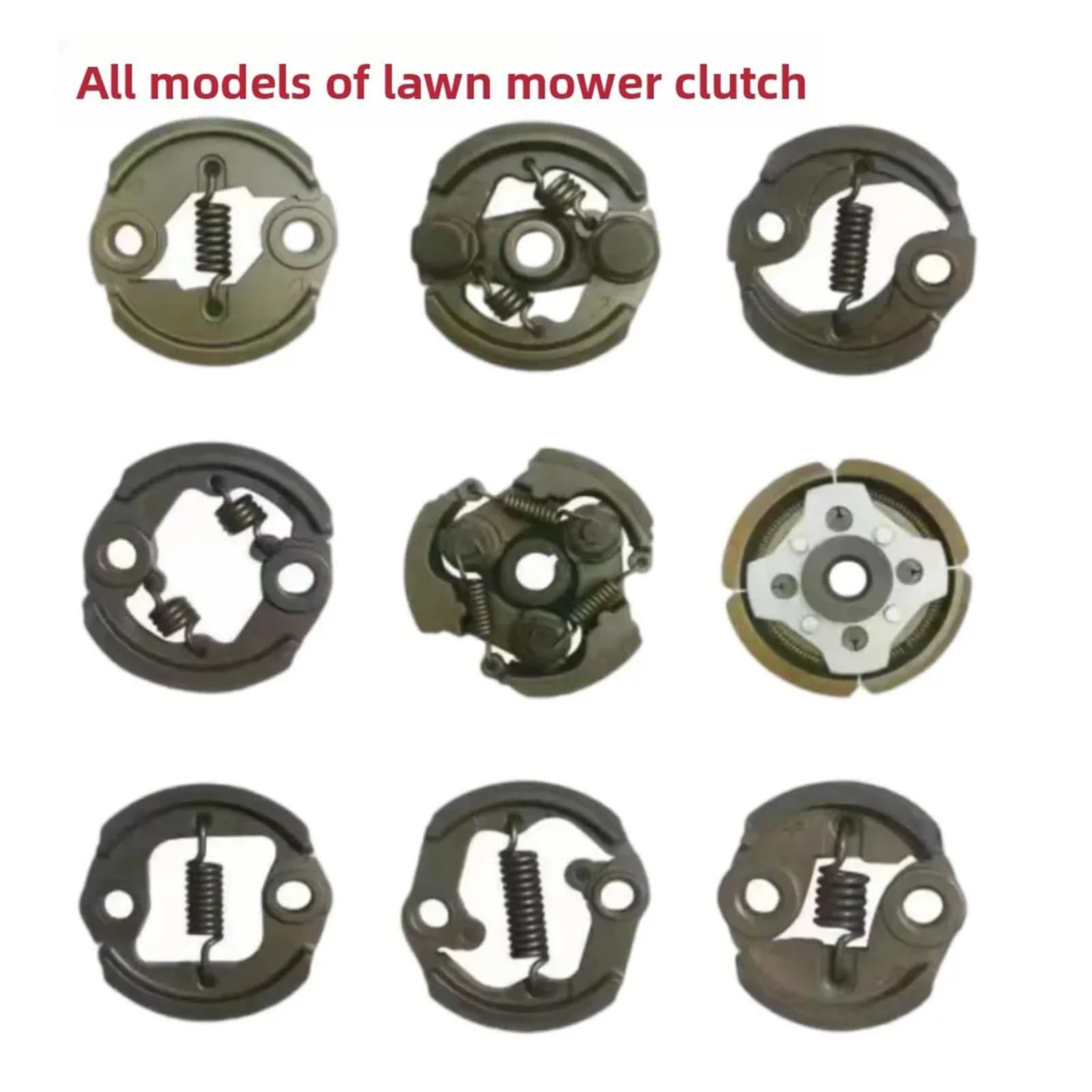 1 cortacésped, Cortasetos Verde, Embrague 40-5, Cuatro Tiempos, GX35, Piezas de Corte de césped, Tornillo, Volante, Accesorios for Herramientas eléctricas de jardín.(Full)