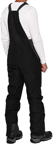 Miniatura 4 de BODOAO Pantalones de esquí para hombre, aislados, resistentes al agua, pantalones de esquí para nieve, overol de snowboard con aislamiento