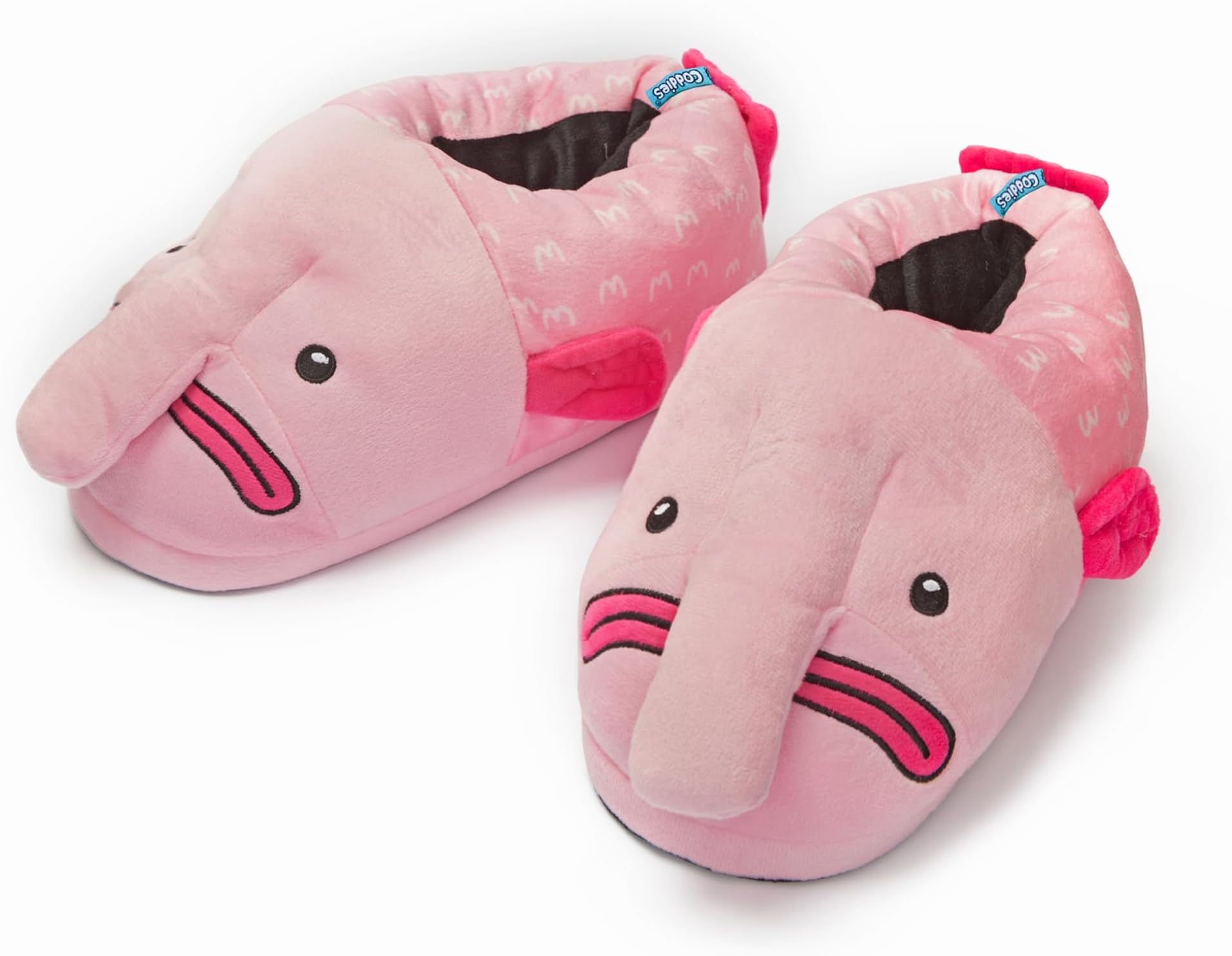 Coddies Blobfish Slippers - Unisex Funny Shoes - Funny Gifts for Teens, Women, & Men - Novelty Slippers - Comfy Memory Foam Soles & Anti Slip Grip