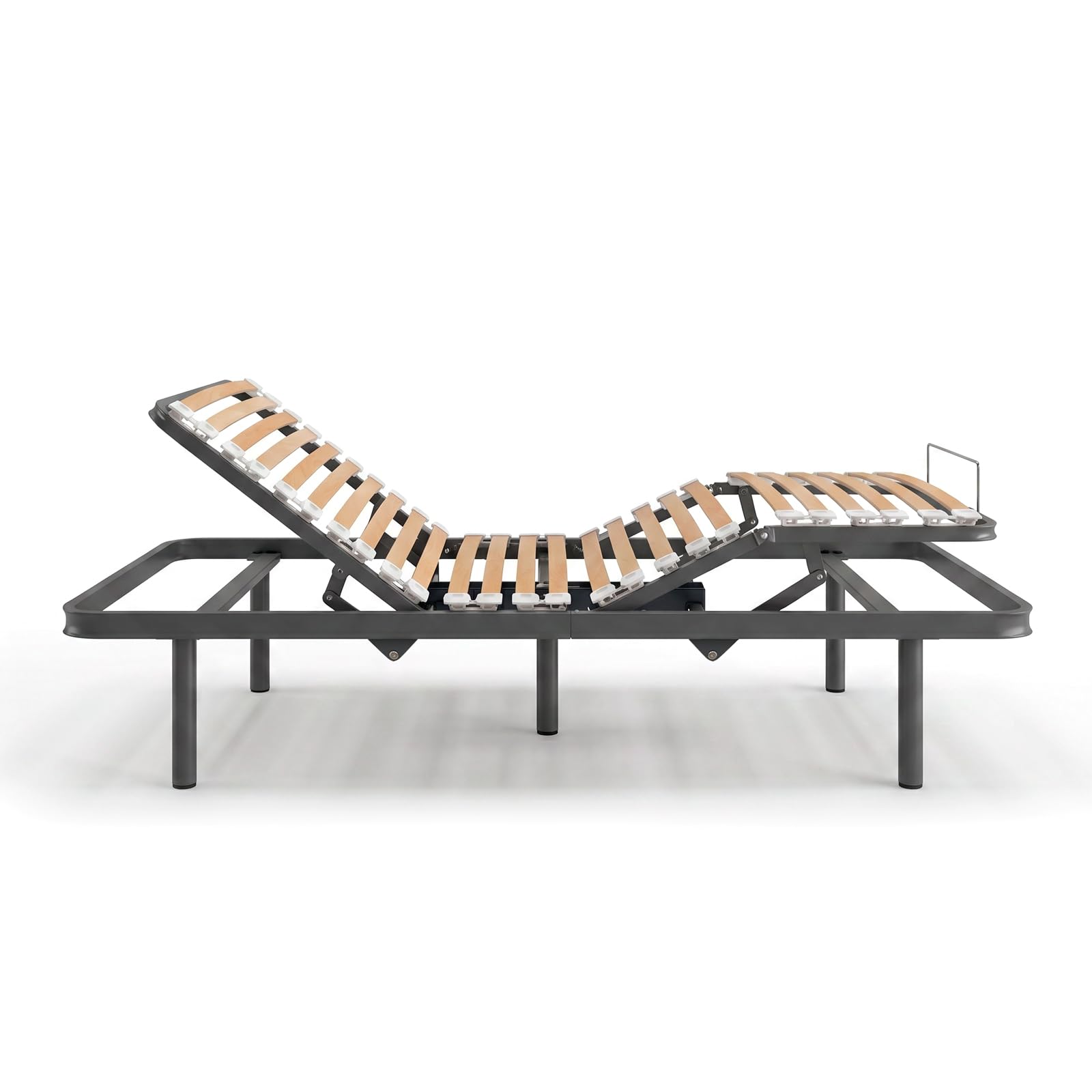 amuéblate Online - Pack Cama Eléctrica Articulada Atlas 90 x 190 cm con Colchón Viscoelástico Germania | Confort Premium, Adaptación Anatómica y Transpirabilidad