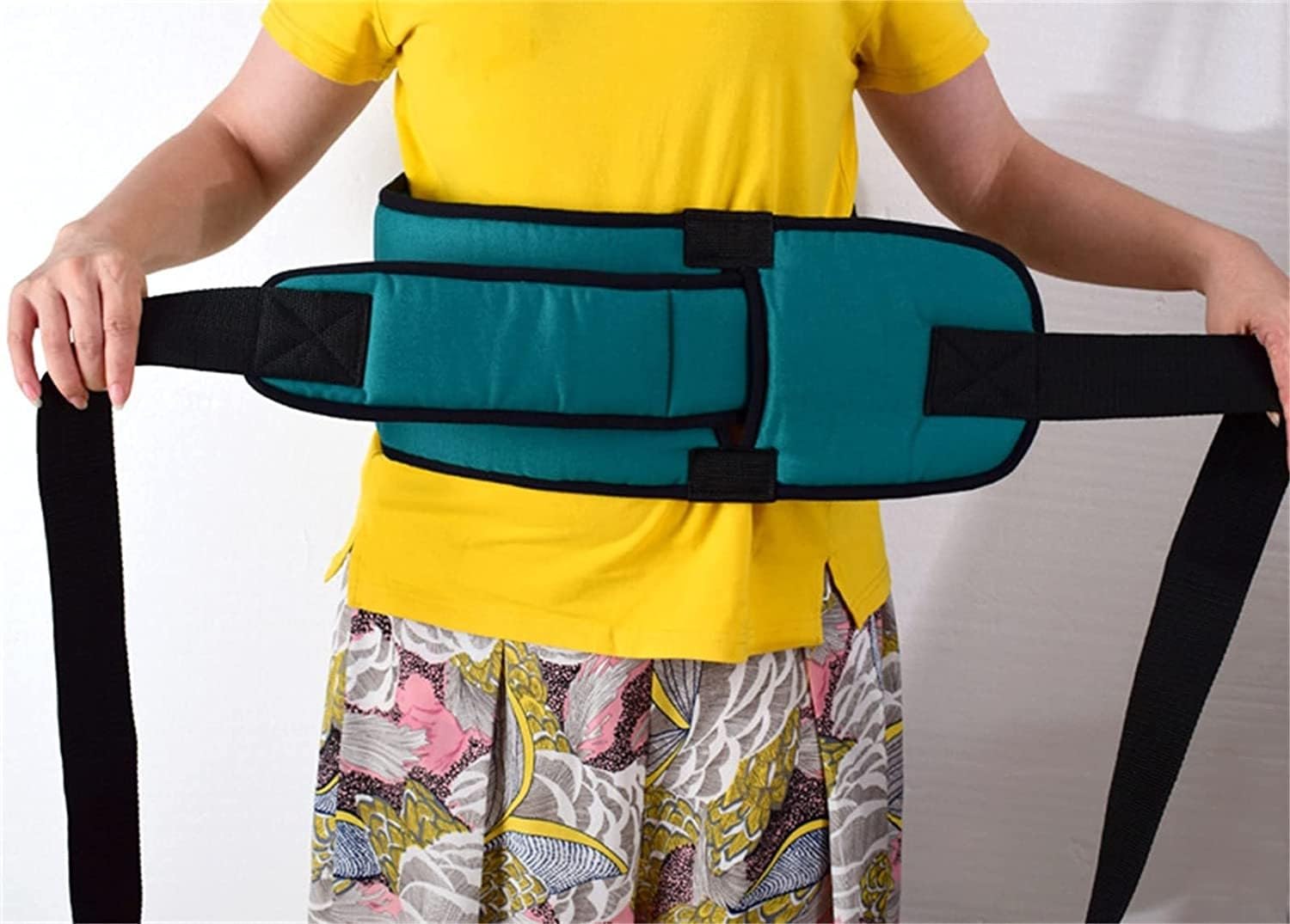 Cinturón de seguridad ajustable anticaída para cama, arnés de seguridad para cama Cinturón de barandilla ajustable Seguridad y comodidad del paciente para atención hospitalaria y domiciliaria