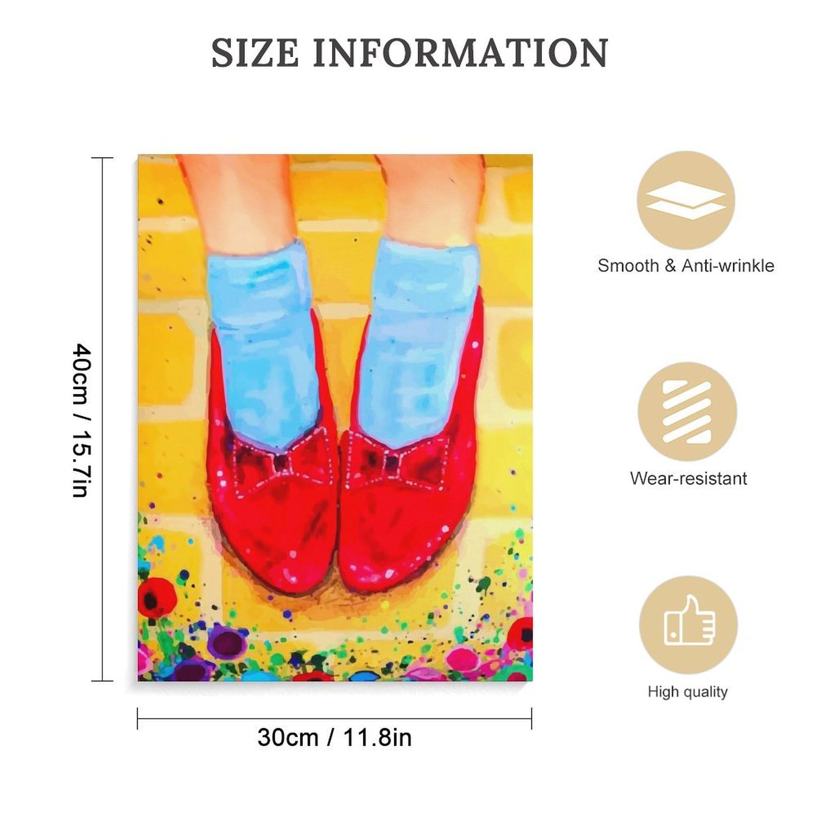 Amazon.co.jp: アートパネル オズの魔法使い 赤い靴 The Wizard of Oz