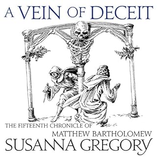 A Vein of Deceit Audiolibro Por Susanna Gregory arte de portada