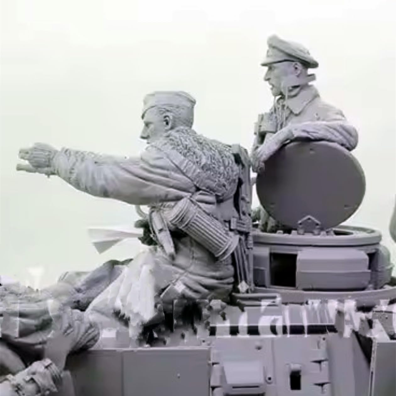 Amazon | 1/16 レジンフィギュア ミニチュアモデルキット WWII ドイツ