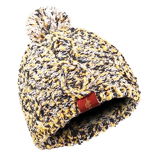 Bonnet tricoté NBA épais à pompon FOCO bonnet lumineux tête de mort