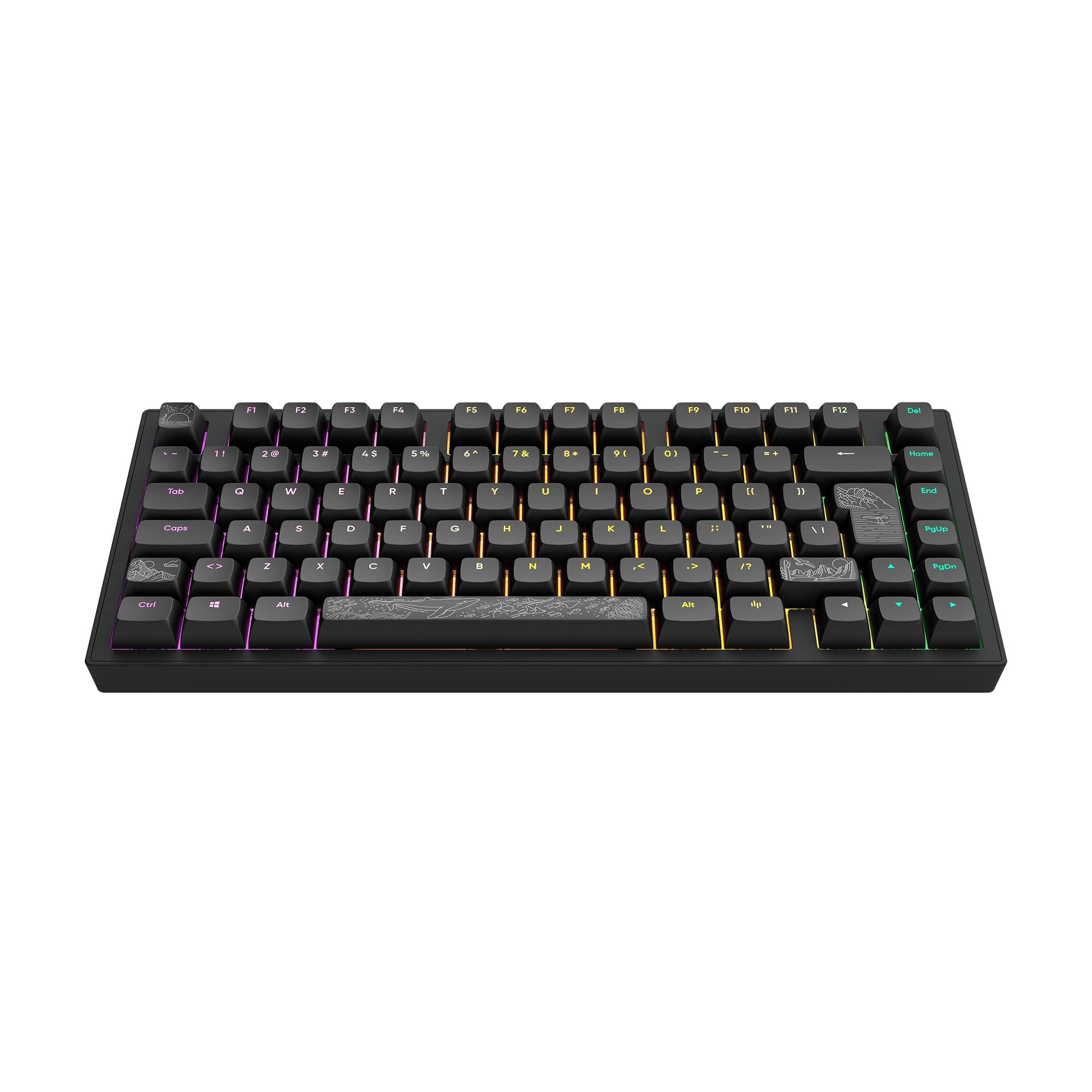 Dark Project ALU81A TERRA NOSTRA Mechanical Gaming Keyboard | ISO