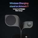 BLURISM Wireless Charging Station,5 in 1 Wireless Charger Stand with LED Light -15W Fast M, miniatura 22