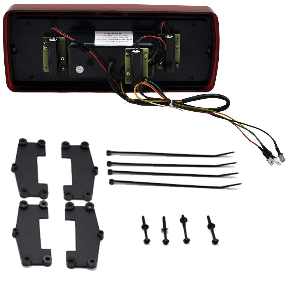 Njssjd LED Rear Combi Tail Light Assembly Compatible With 1990 - View #12