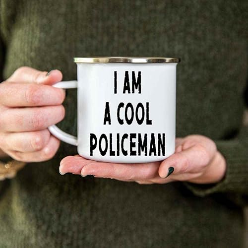 Miniatura 7 de Inspirational Gift Cop Present for Law Enforcement Officers, an Excellent Mother's Day Surprise - German Quote and Cool Cop Design on 12 Oz White