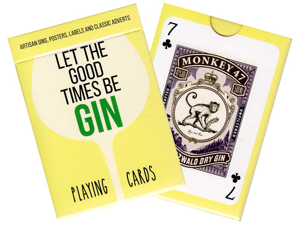 Gibsons P1682 Gin Playing Card