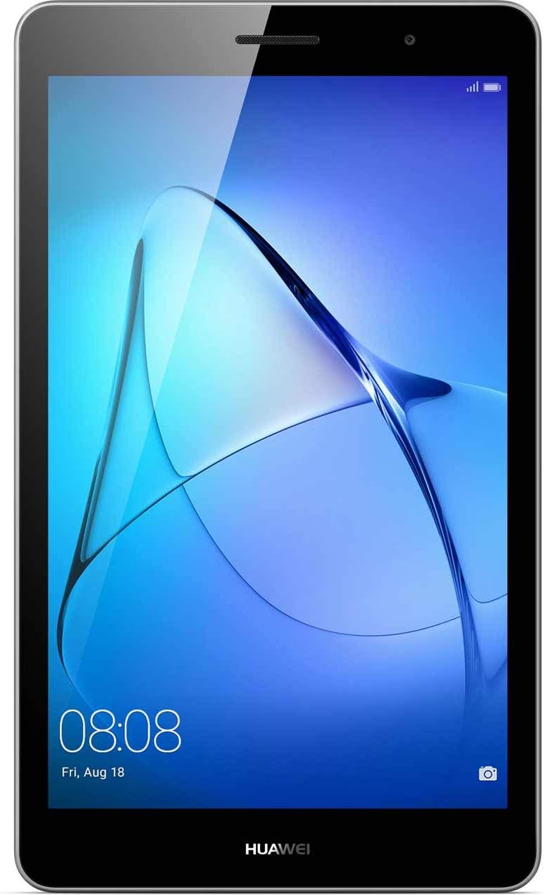 Huawei MediaPad T3 10 – 9.6 Inch Android 8.0 Tablet, HD IPS Display with Eye-Comfort Mode, 16 GB, Dual Stereo Speakers, 4800 mAh, Up to 9.8 Hours Video Playback, Children's Corner, Grey