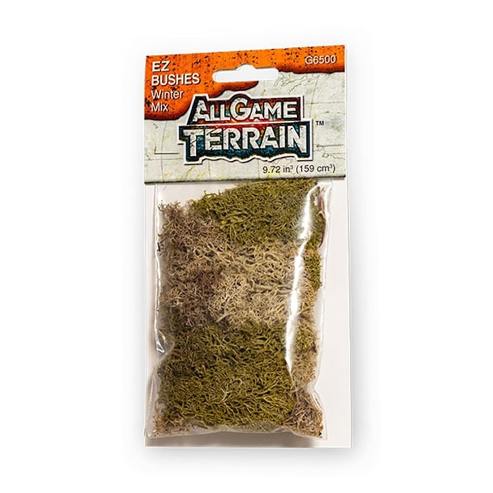 Woodland Scenics All Game Terrain 6500 Winter Mix EZ Bushes Wargaming Miniature Base & Diorama