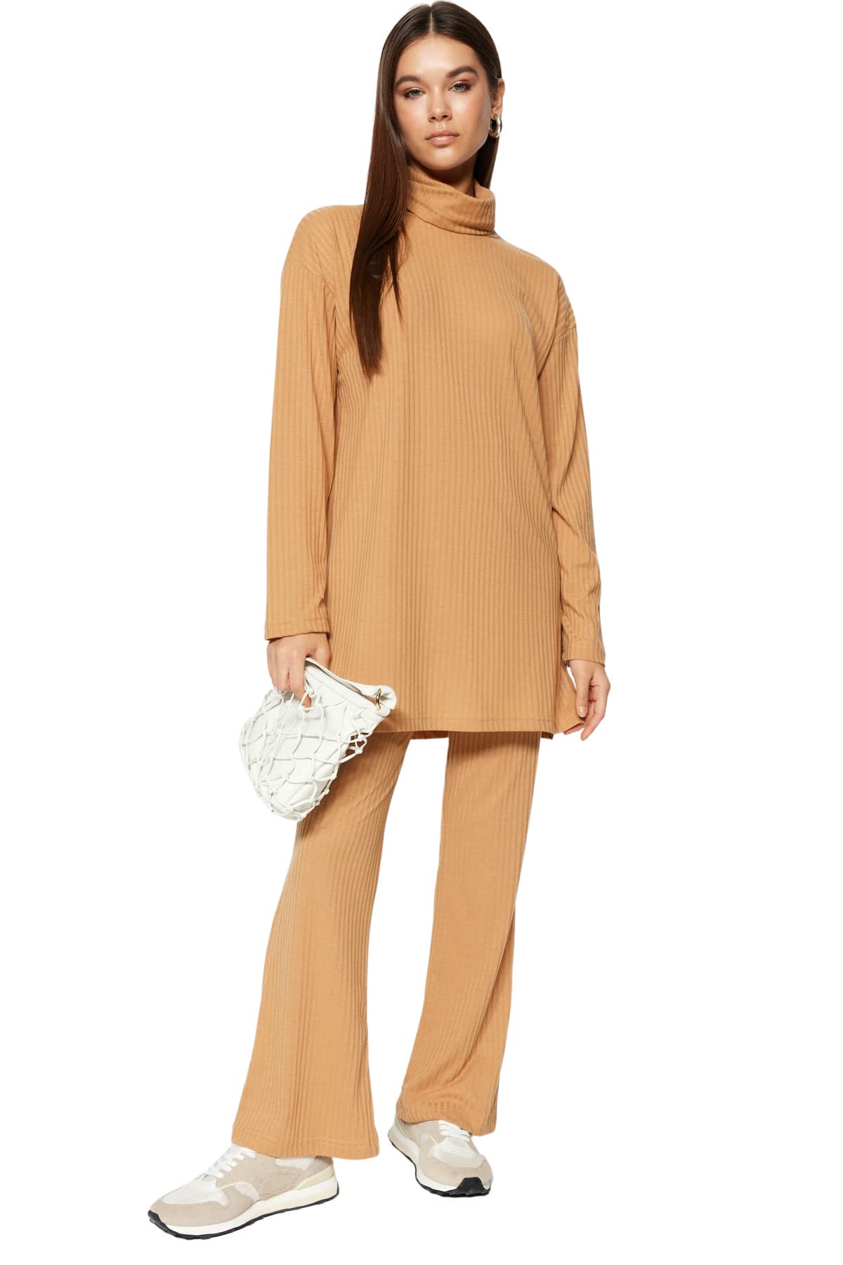Trendyol Two-Piece Set - Brown - Relaxed fit