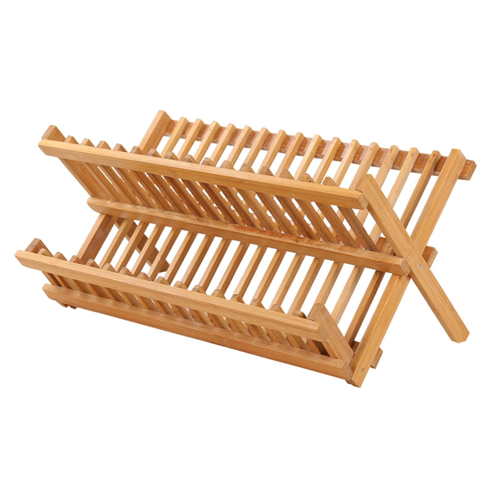 Moderno Bamboo Stazione di Asciugatura Per Ciotola Piatti Ciotole Tazze Legno Naturale Cucina Piano Di Lavoro Utensili Stand di Scarico Cucina Piano di Lavoro Organizzatore di Conservazione