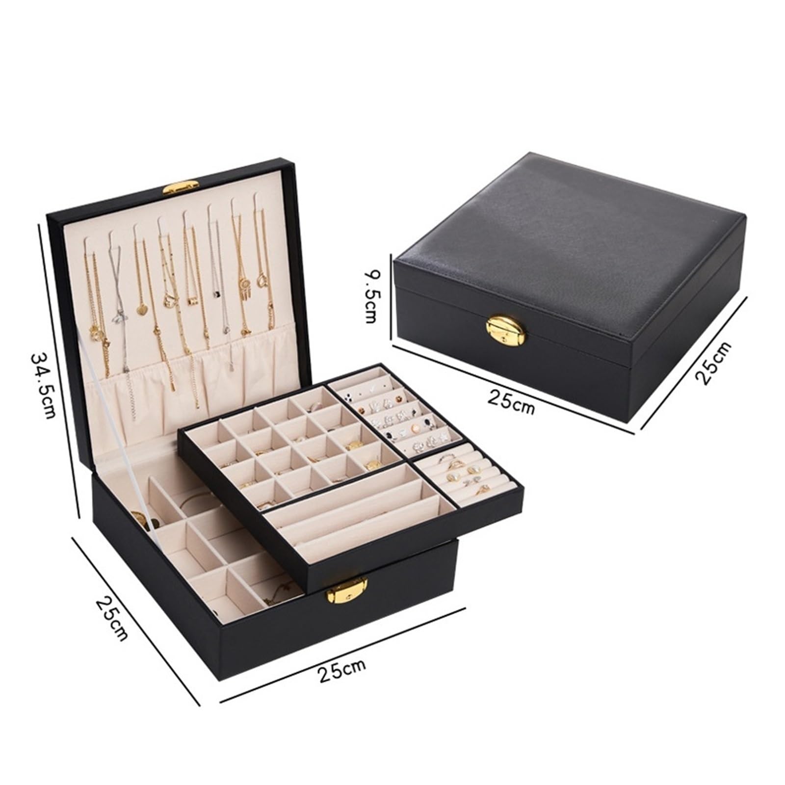 Jewelry Boxes Jewelry Box Large Capacity Hand Jewelry Jewelry Storage Box Bracelet Organizer Jewelry Boxes