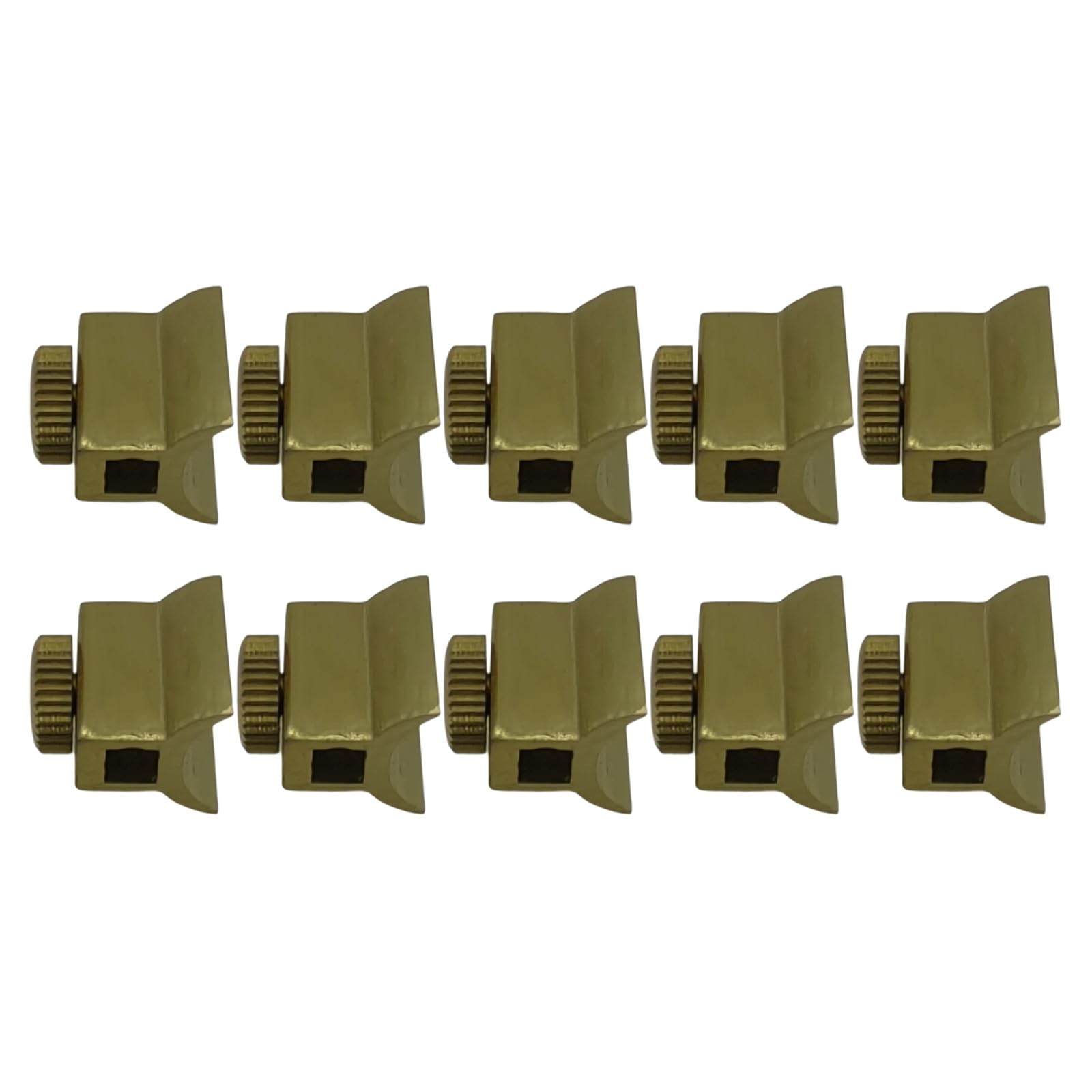 Hsioluted 10Pcs Trumpet Parts Screws Miniature Brass Components Flute Accessories for Trumpet Flute Secure Fastening Enduring Parts Accessories