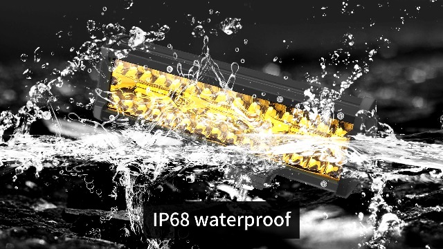 Amazon.com: ADTOPI 9 Inch Yellow Led Lights Bar 2PCS-2 PCS… | 360W
