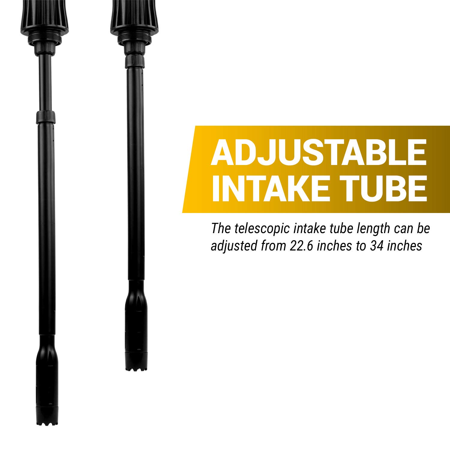 TERA PUMP 22.633.5 inch 55 Gallon Drums Telescopic Plugin Electric