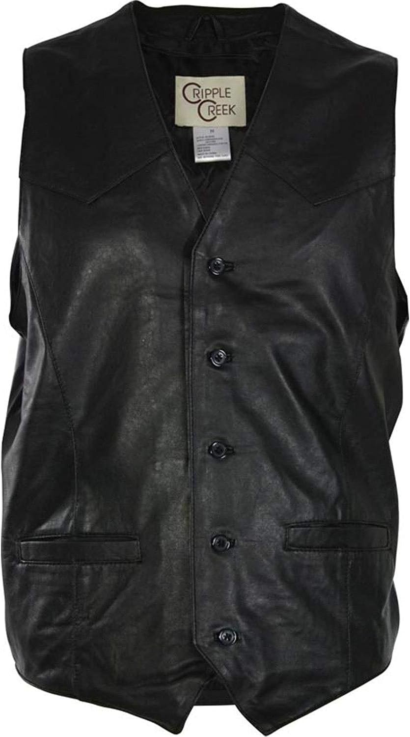 Cowboy Shop Men's Leather Vest