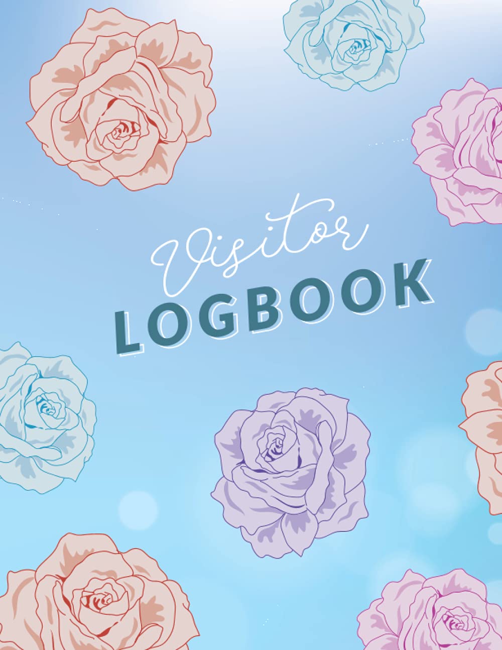 Visitor Log Book: Visitor Register / Visitor Sign In & Out