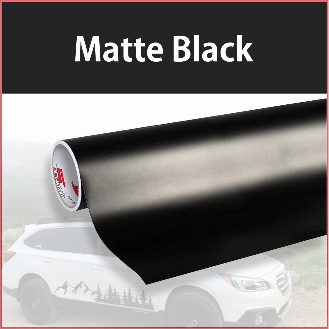 Mountain Decal Vinyl Car Sticker | Die Cut Vehicle Window Graphic, Bumper Stickers | Van Accessories, Camping Hiking Gift Ideas | Waterproof Exterior Automotive (Matte Black, 8