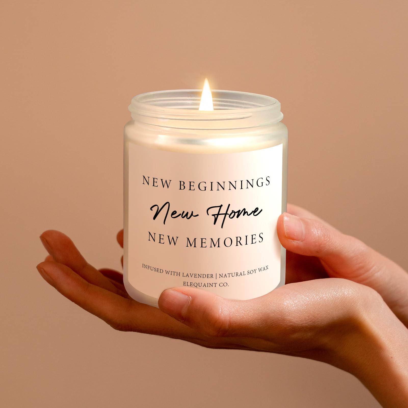 Candela regalo per la nuova casa per l'inaugurazione della