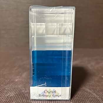Amazon | クリスタルバランスタワー ミニジェンガ クリア