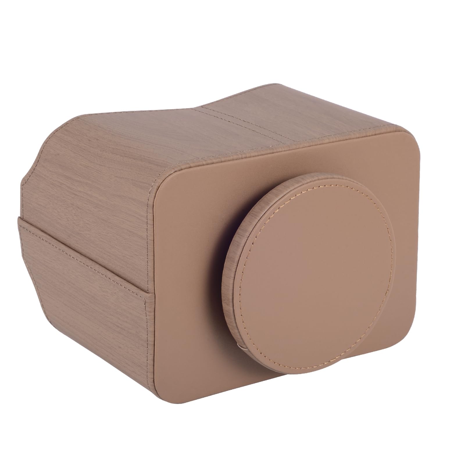 Support pour télécommande pivotant à 360 degrés, organisateur multifonctionnel en similicuir PU pour table de nuit, 5 pièces - Organisateur de bureau pour iPad Mini/Stylo/Téléphone/Médias