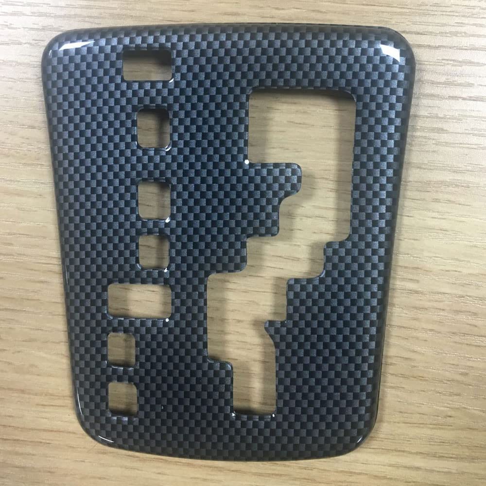 SZFKACCESS for 2007 2008 2009 2010 2011 2012 2013 Toyota Corolla AT model Carbon Fiber ABS Gear Shift Lever Frame Trim (7 holes AT model)