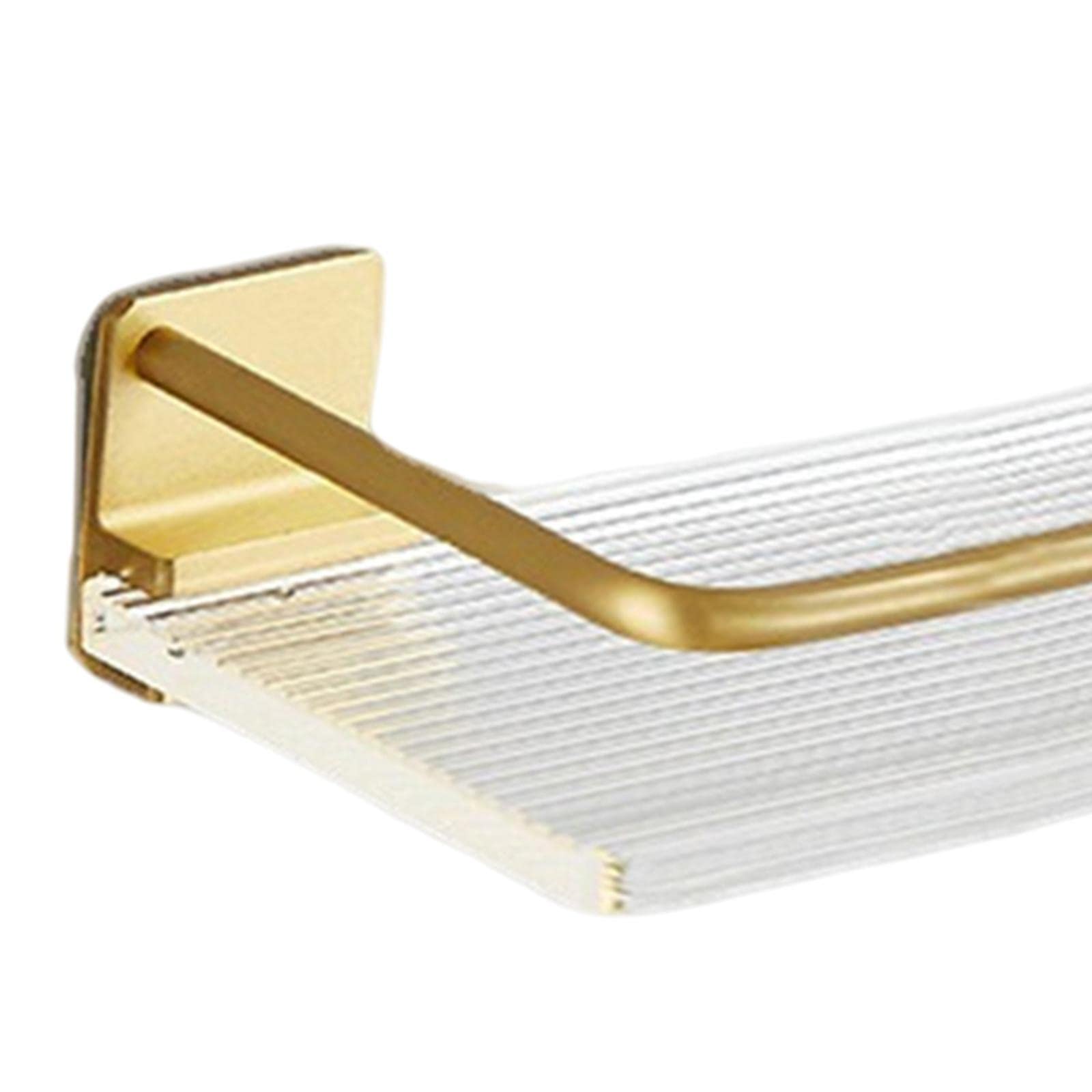 ????? Bathroom Floating Shelf Acrylic Wall Shelf Bathroom Shelf Holder for Bathroom Bedroom, 30cm