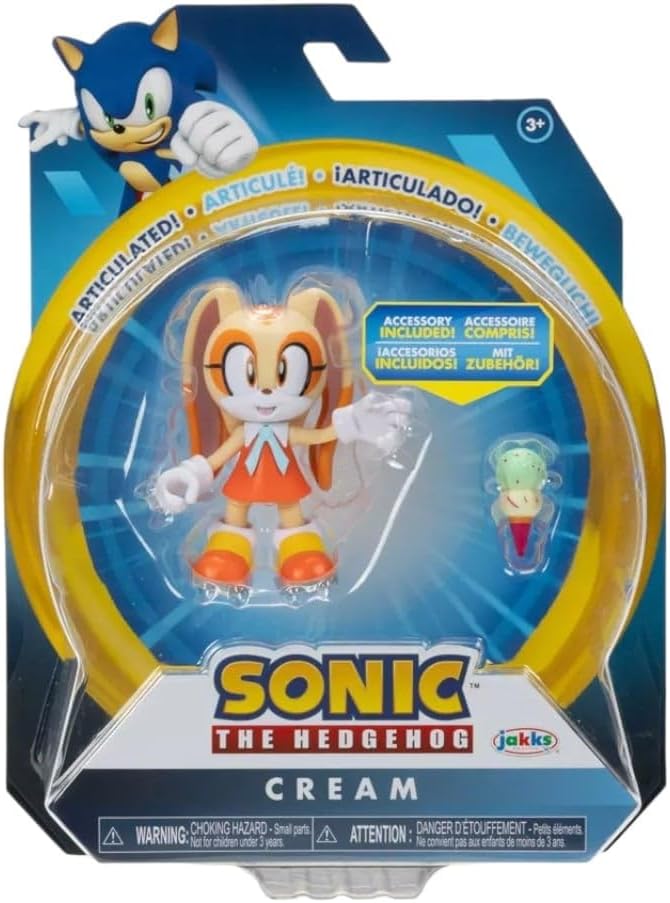 Sonic the Hedgehog 4" Cream with Ice Cream