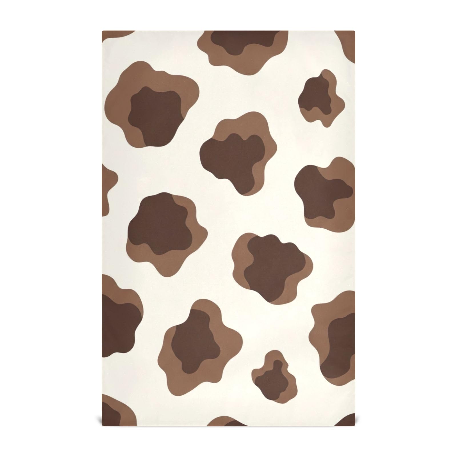 Toallas de mano para cocina GAIREG: juego de 6 paños súper absorbentes con diseño de leopardo