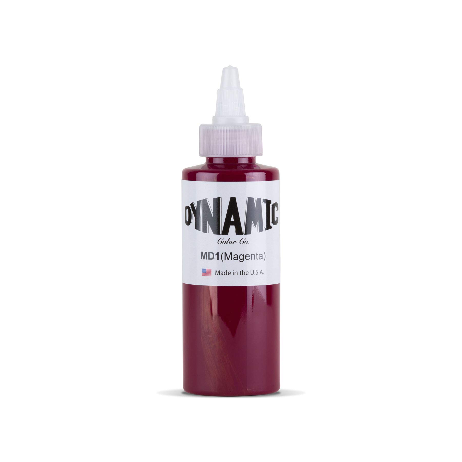 Dynamic Color Co Magenta Tattoo Ink (4 oz Bottle), Made in USA, Sterile, Vegan, Used by Professionals Since 1990
