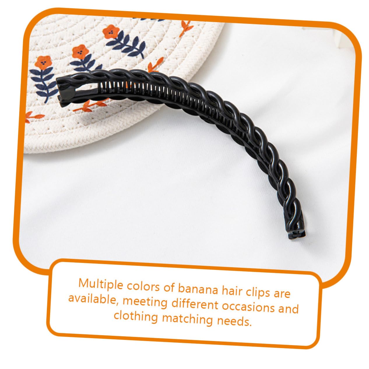 PLAFOPE Mollette per Chioma Donna in Plastico 12 Pezzi, Accessori Chioma per Ragazza Semplice Utilizzo e Design Resistente, per Acconciature Diverse