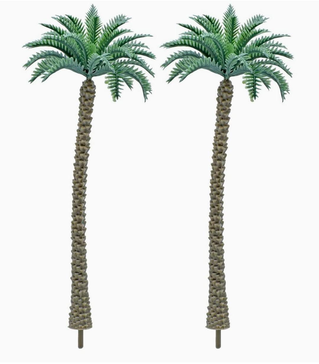 Resin Miniature Model Palm Trees for Dioramas, DIY Crafts Landscape Model Trees, for Crafts, Beach Decoration, Crafts and Cake Decorating Polyresin (Pack of 4)-image-14
