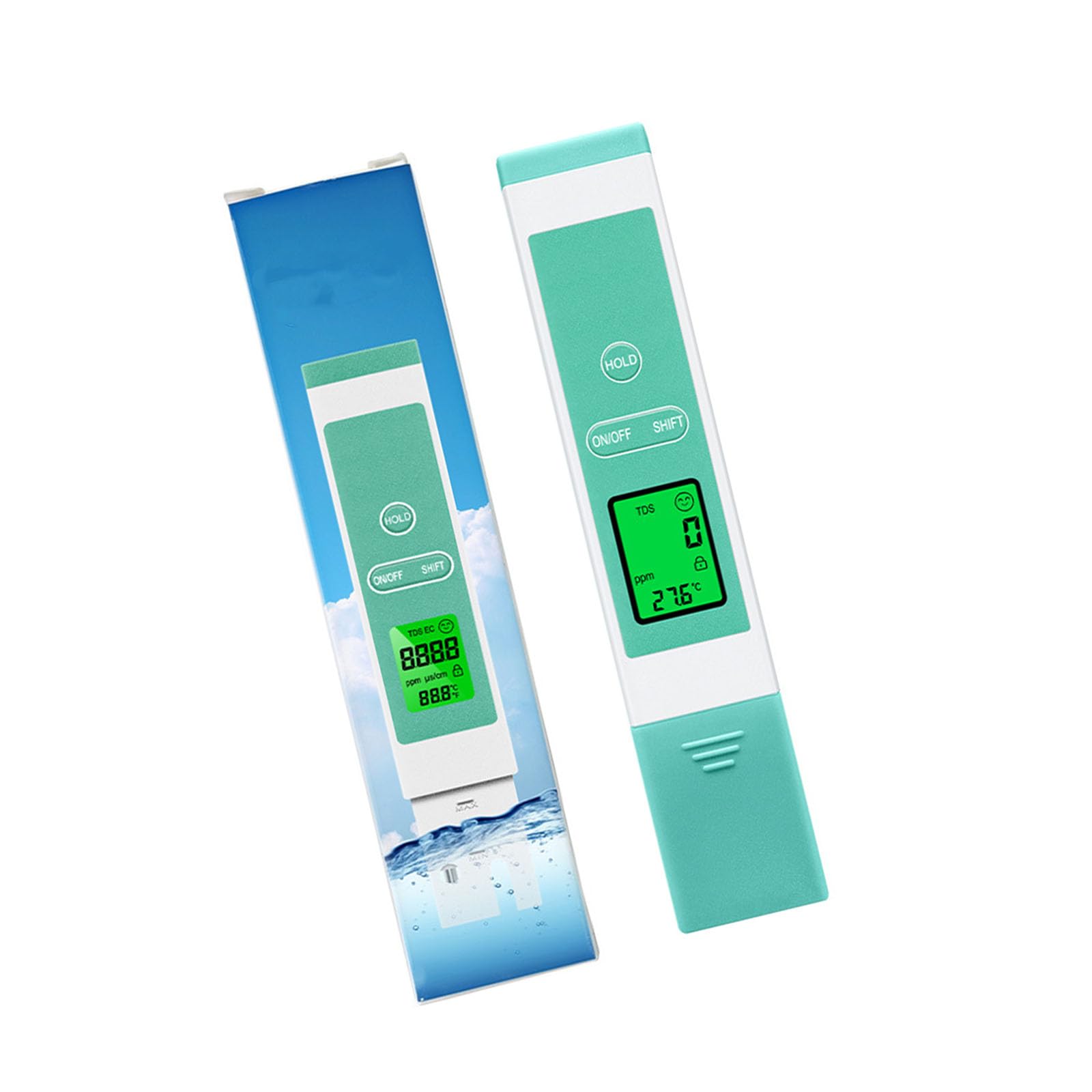 Piceioep A Professional Multi Function Water Tester With Lcd Backlight For Total Dissolved Solids Conductivity Nd Temperature Measurement Quarium Water Tester Testing Device