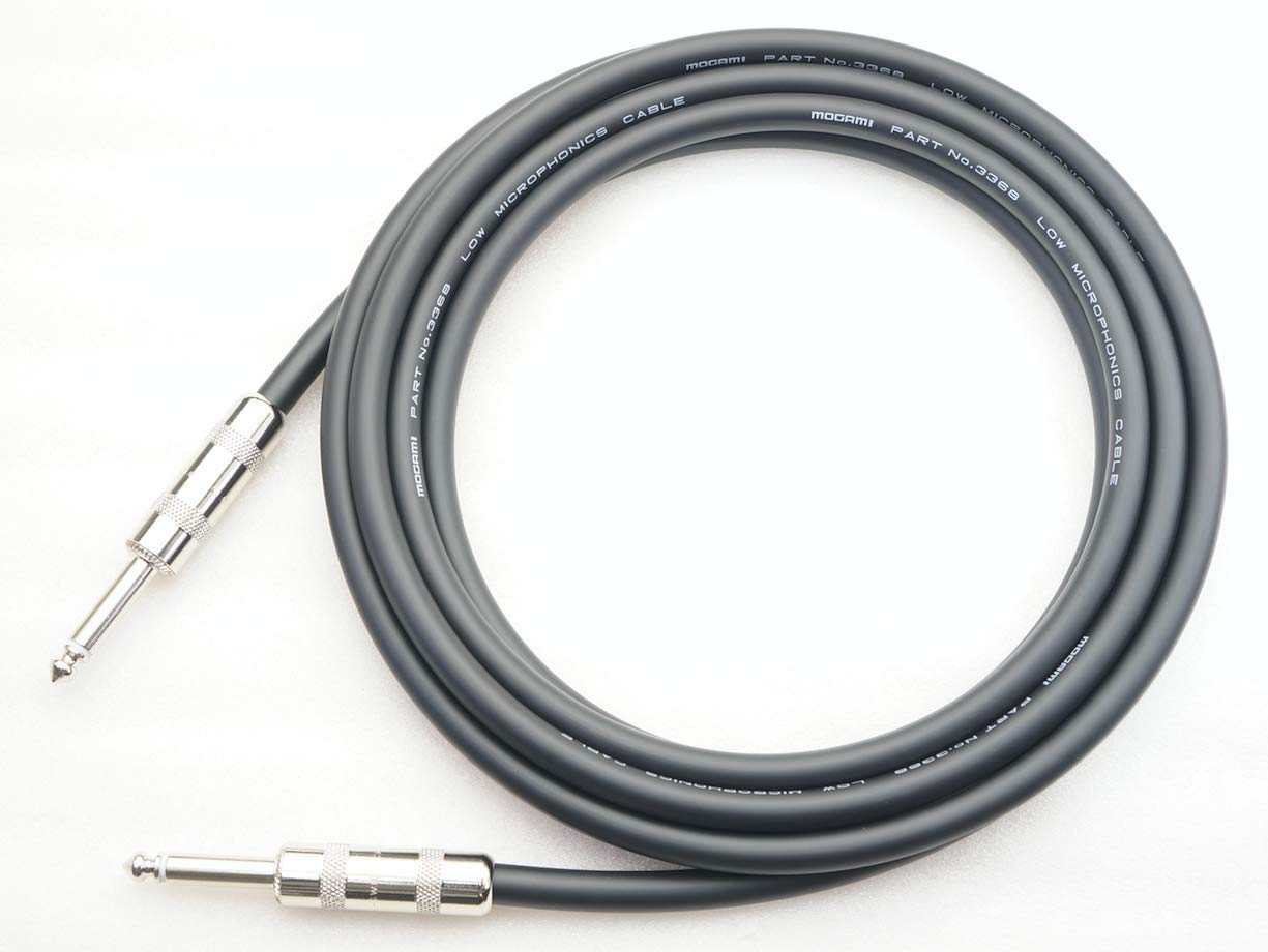 「新品」MOGAMI3368 LS1mギターシールド/ベースシールド Amazon | MOGAMI (モガミ) 3368 ギターシールド NEUTRIK L型 - S