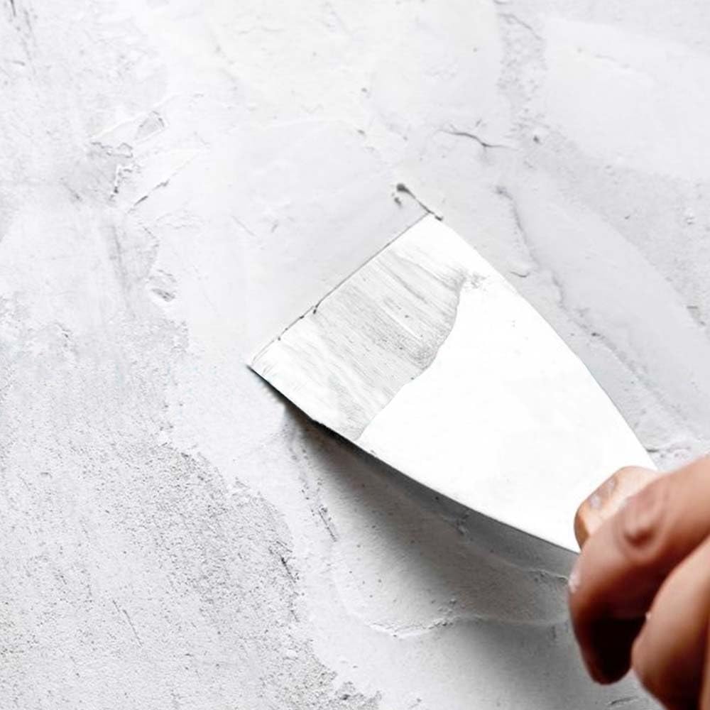Masilla Elástica con Fibras 5kg Reparación de Grietas Interior Exterior | Refuerzo con fibras para reducir la reaparición de grietas. Acabado flexible y duradero. Excelente adherencia.
