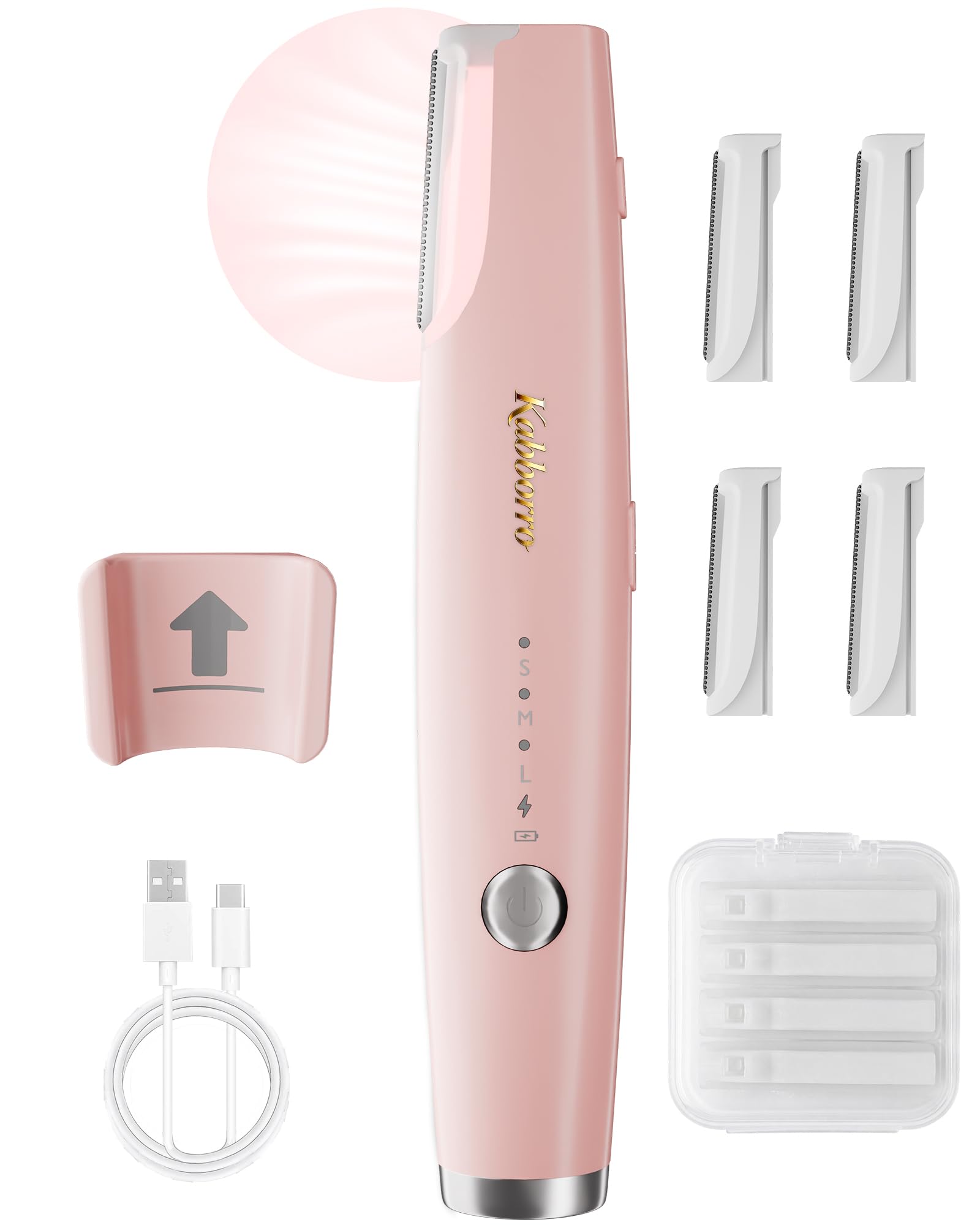 Kabborro Sonic Dermaplaning Tool for Women