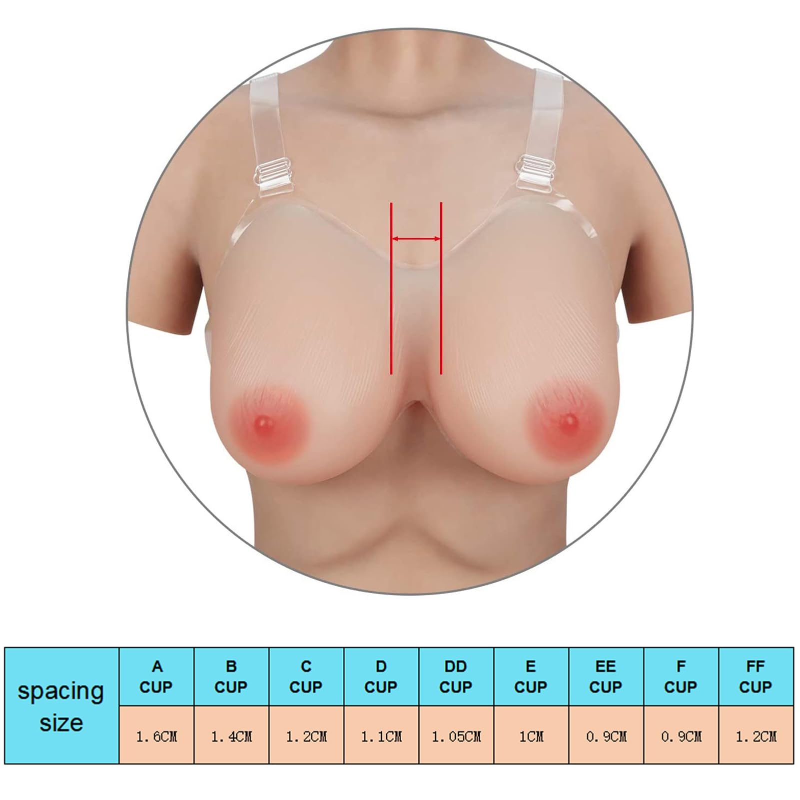 Enhancer Seno Naturale Protesi Mammarie In Silicone Triangolari - Seni Artificiali Mastectomia Protesi Mammaria Esterna