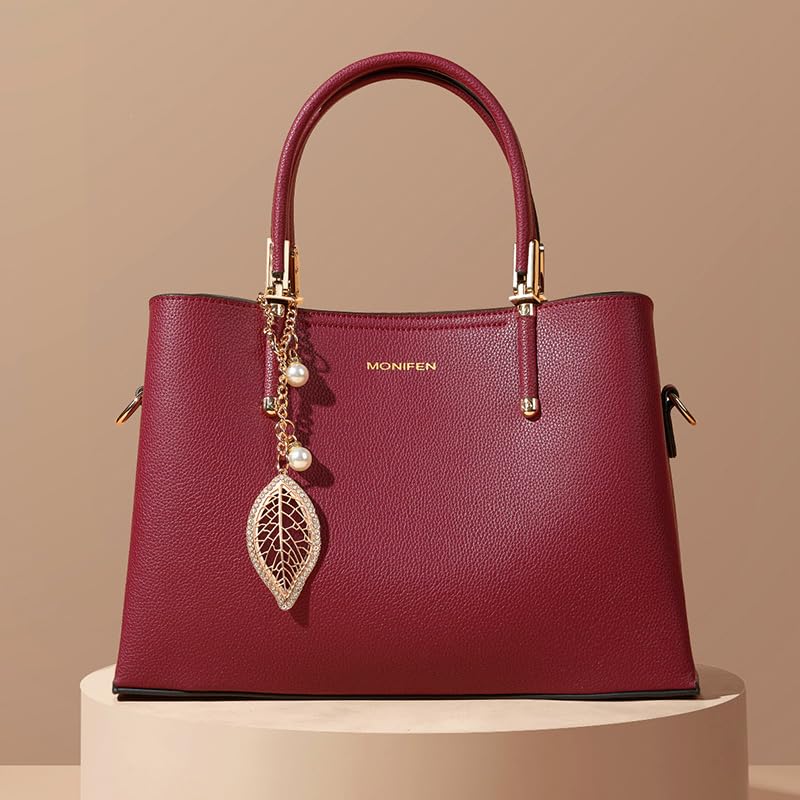 Genuine leather handbag, cowhide handbag, large capacity women's handbag, handbag, shoulder bag, crossbody bag, women's3