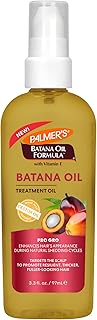 Palmer's Batana Oil Formula Pro Gro Scalp & Hair Oil with Vitamin E (3.3 Fl Oz), Lightweight Nourishing Scalp Treatment, Helps Strengthen Roots & Promote Hair Growth for Fuller, Shinier Strands