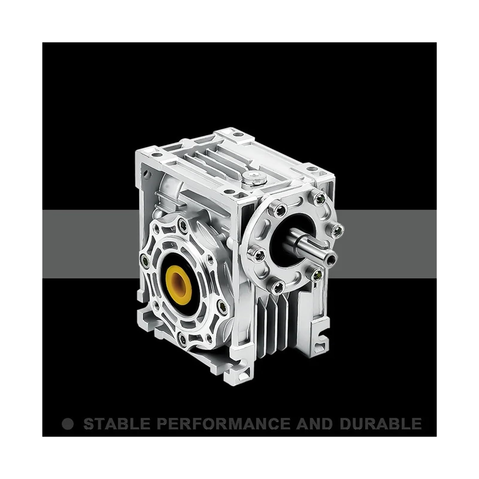 Riduttore a vite senza fine ad angolo retto NRV050 Ingresso 14 mm Uscita 25 mm Rapporto autobloccante manuale 5-100 Opzionale(20 to 1)