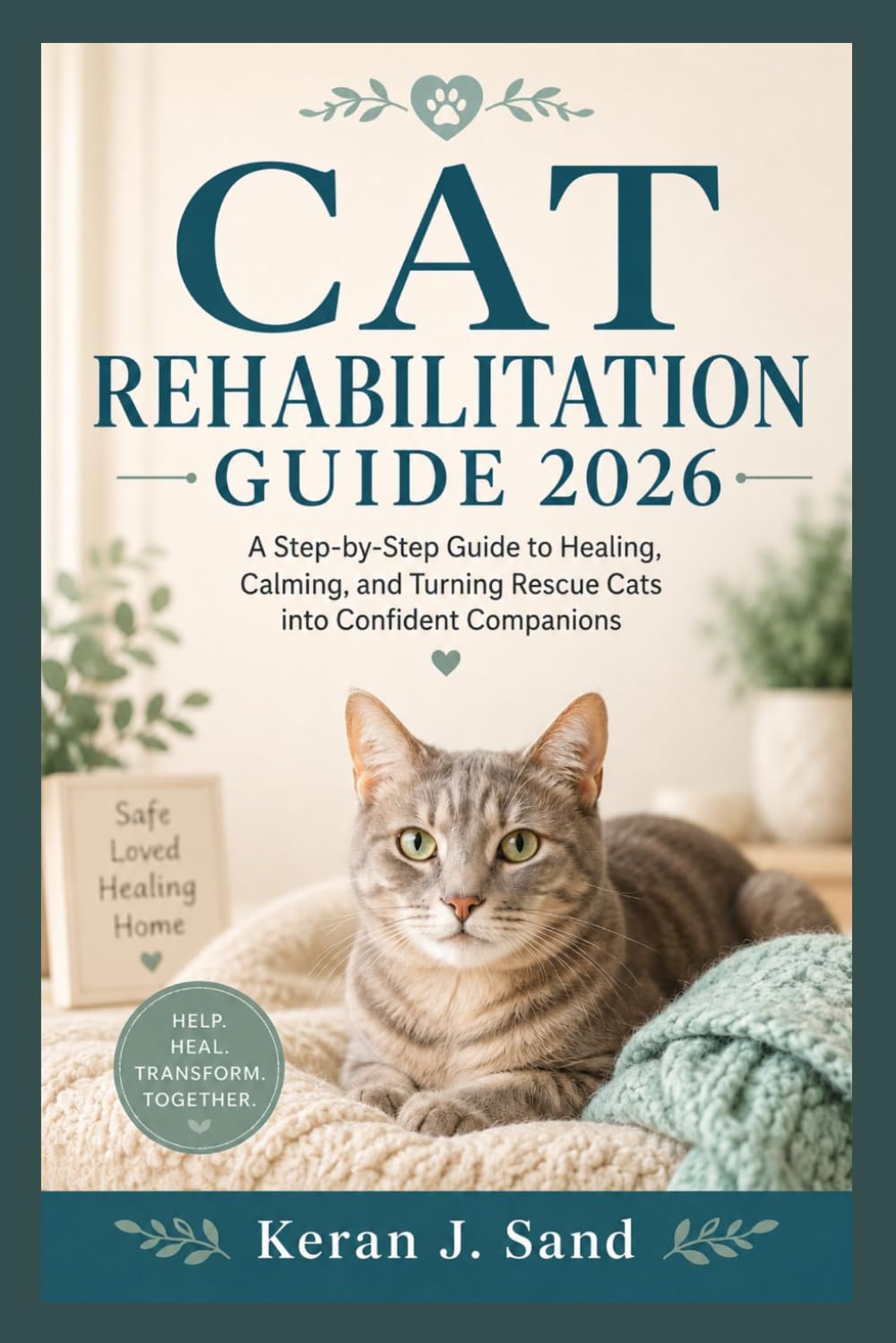 CAT REHABILITATION GUIDE 2026: A Step-by-Step Guide to Healing, Calming, and Turning Rescue Cats into Confident Companions