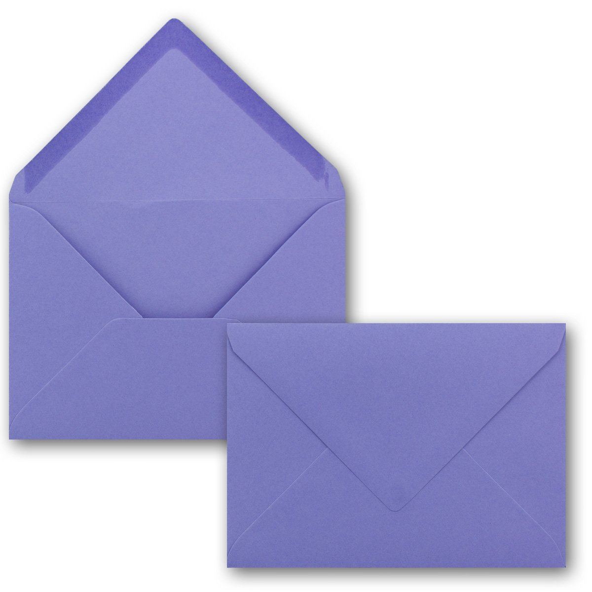 Neuser FarbenFroh C5 Envelopes, 229 x 162 mm, Self-Adhesive 75 Umschläge 20-Violett — image 1