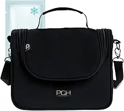 Bolsa Lancheira Térmica Adulto ou Infantil PGH, Modelo COMPACT MINI, Capacidade de 4 Litros, com Alça de Ombros Ajustável com Gelo Reutilizável incluso