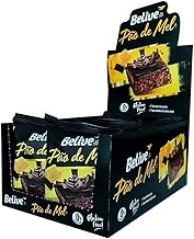Display de Pão de Mel Belive 100% coberto de Chocolate Sem Glúten Sem Lactose 10 unidades de 45g