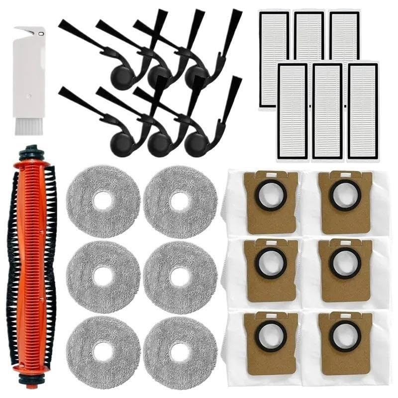 A67Z for Roboterstaubsauger 5/5 Pro Kit, Bürsten, Filter, Mopp-Staubbeutel